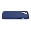 Genuine leather case for iPhone 14 Plus MagSafe Case Leather blue