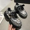 Damenschuhe Neue Strass Damen Sneaker Diamant Atmungsaktiv Luxus Designer Lässige Dicke Sohlen Schuhe Mujer Sneakers