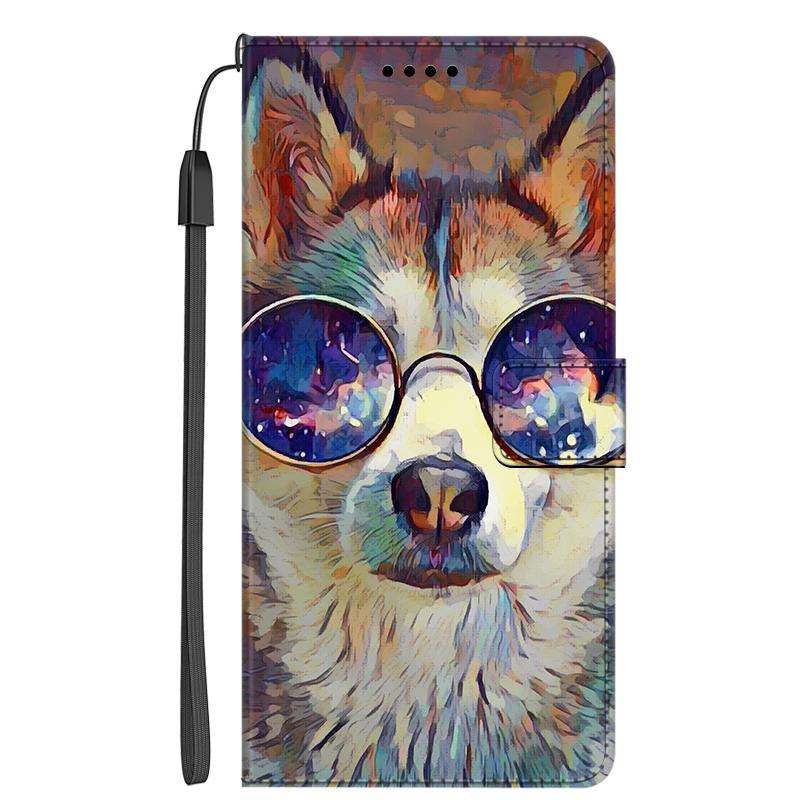 Animal Leather Flip Case for Samsung Galaxy M16 F16 5G Leather Magnetic Wallet Covers for Galaxy F16 Stand Phone Bag Galaxy M 16