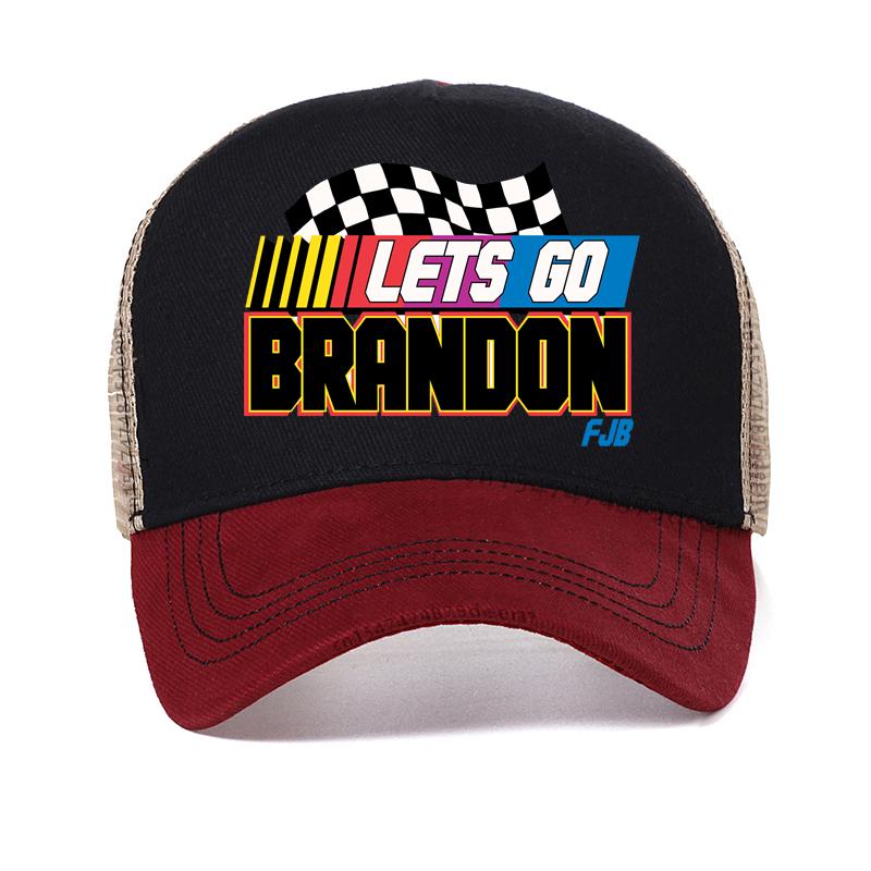 America Let’s Go Brandon Funny Unisex Women Baseball Cap Unisex Casual Adjustable Summer Mesh Breathable Hats