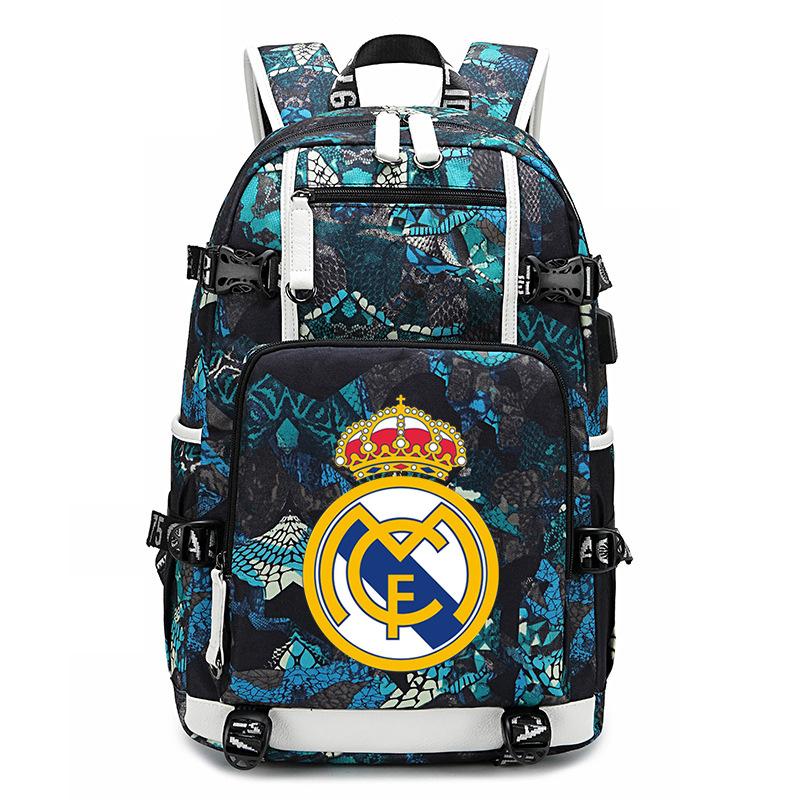 Football Star Surrounding Student Bag Camouflage Backpack Leisure Travel Mountaineering Bag