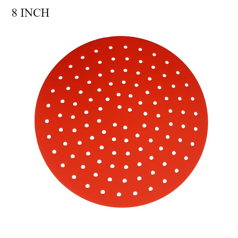 Air Fryer Non-stick Baking Mat Cake Grilled Saucer Silicone Mat Kitchen Accessories Pastry Tools Accessories Bakeware Oil Mats