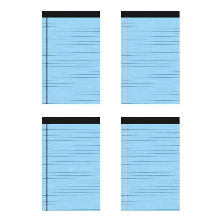 4 Pcs A4 Memos Pad Tearable Legal Pad Scratch Pads Writing Paper Note Pads School Supplies