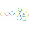 Speed Rings Kindergarten Training Aid Children Toy Outdoor Sport Tool 29cm 11.4in Dia