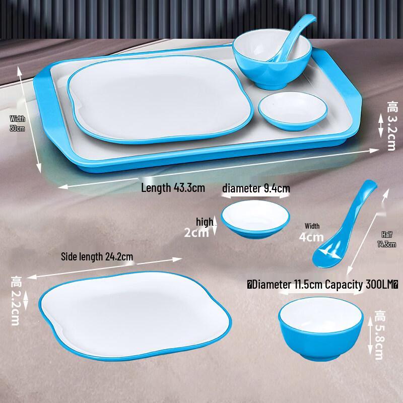 

Набор коммерческой меламиновой посуды