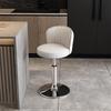 Adjustable Swivel Bar Stool with Backrest