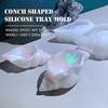 Silicone Conch Shaped Tray Mold Creative Sea Snail Epoxy Resin Casting Mold for Making Jewelry Tray Dishes Storage Home Decor Re