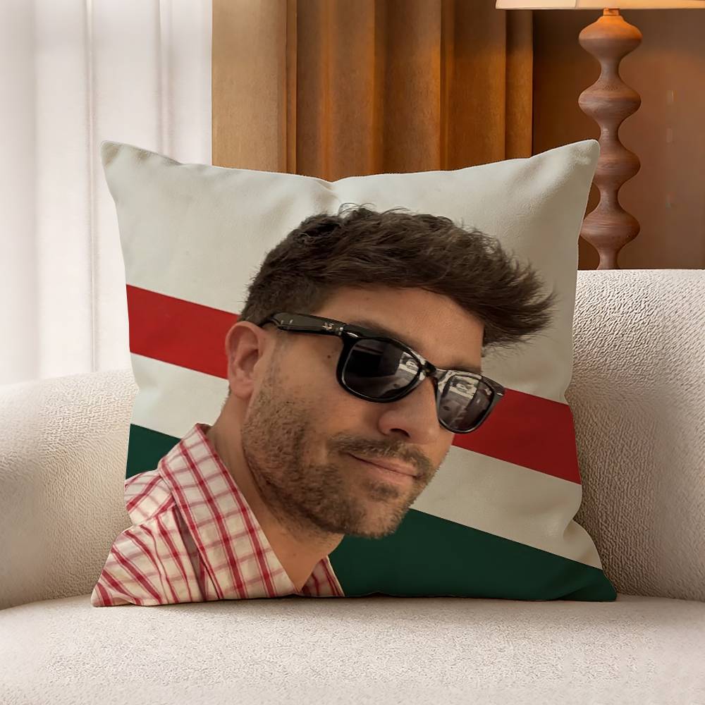 PPablo Alboran Singer Solamente tu Pillow Case Pattern Printed Pillowcase For Living Room Sofa Cushion Cover