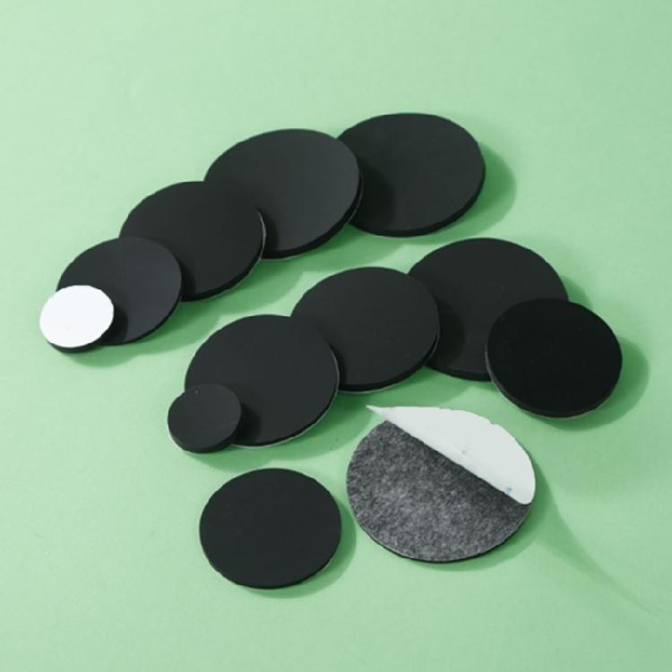 Pack of 10 Round Feet Pad Shock Absorption Adhesive Silicone Mat for Game Controller Keyboard Anti Slip Foot Pads