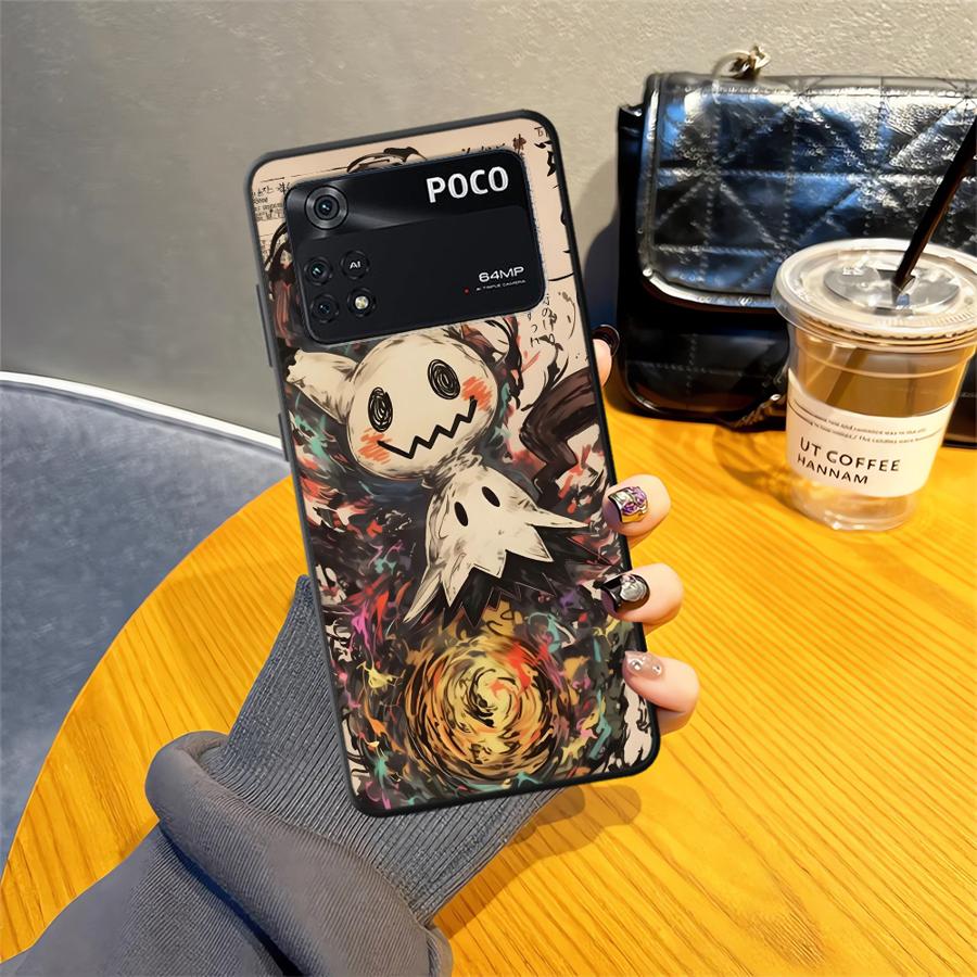 Funda Phone Cover Case for Xiaomi Poco F8 C61 C50 M5 F1 F3 C71 M3 M4 M7 Pro C75 X3 X4 X5 X7 Pro Gengar Pokemon Cool