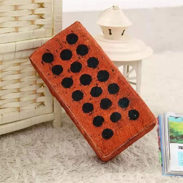 Soft Brick Shaped Plush Toy For Kids Creative Gift And Kids Room Decor