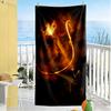 Lord Rings Beach Towel Super Soft Absorbent Comfortable Lightweight Perfect for Traveling Yoga Camping and Swimming