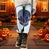 Women's Halloween Print Stretch Leggings for Casual Wear