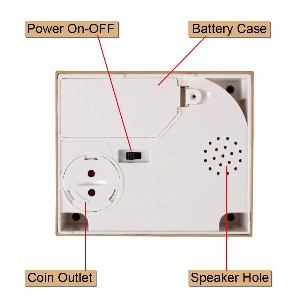 Plastic Electronic Deposit Saving Money Box Automated Panda Cat Coin Bank Creative Piggy Bank Cute Toy For Children Gift
