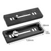 Aluminum Zinc Zinc Alloy Camera Mounting Plate Camera Tripod Plate Tripod Long Plate Tripod Mount Adapter