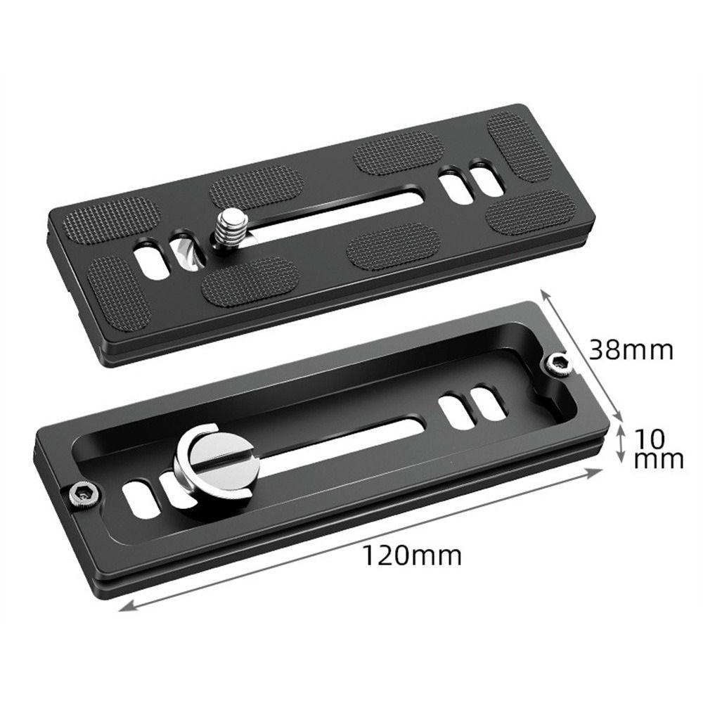 Aluminum Zinc Zinc Alloy Camera Mounting Plate Camera Tripod Plate Tripod Long Plate Tripod Mount Adapter