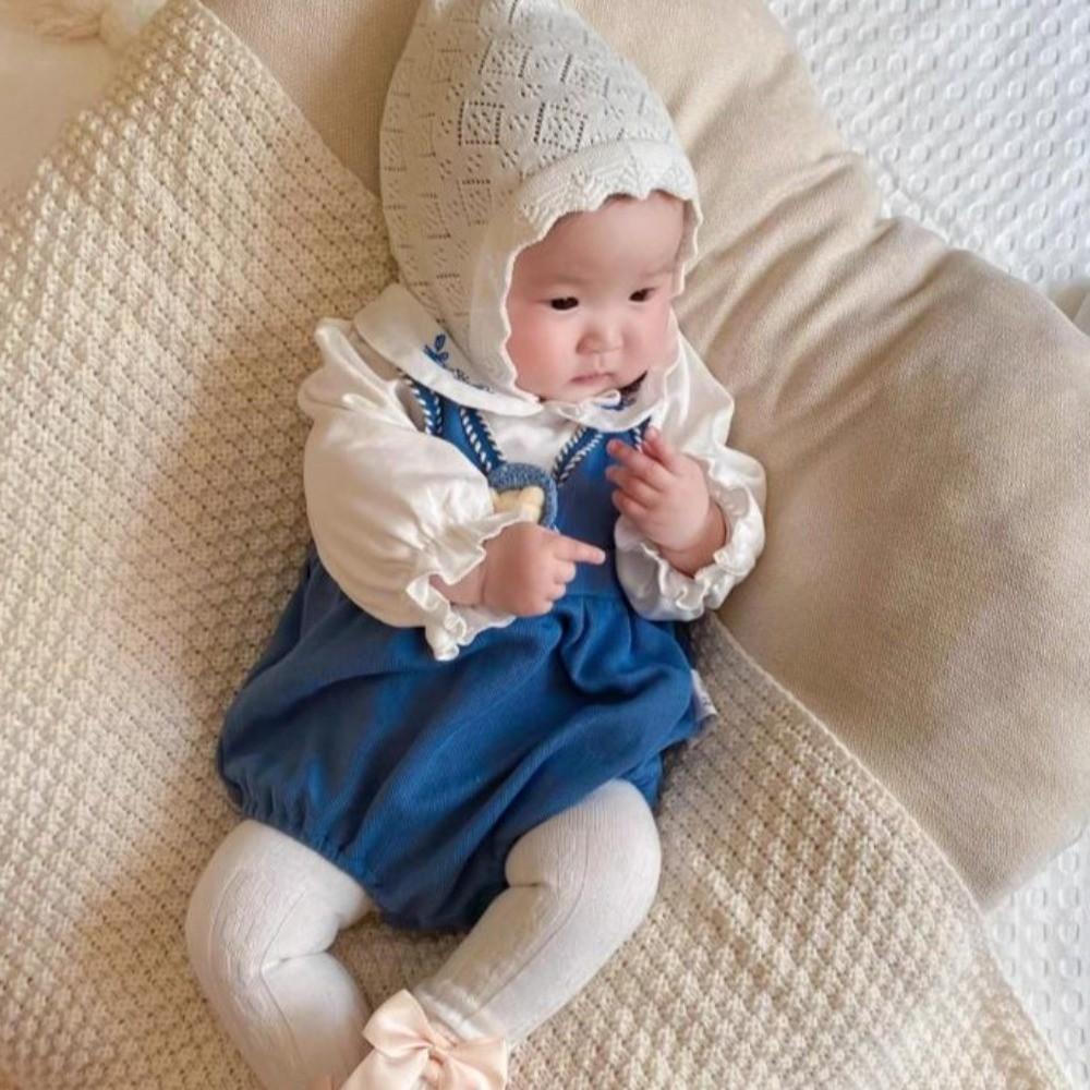 Warm Toddler Cap Cotton Newborn Hat Breathable Baby Princess Lace Hat Toddler