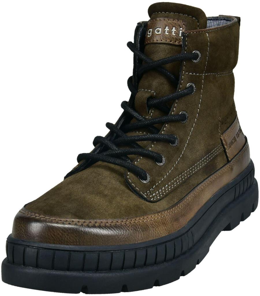 Dark Green Bugatti Pallario Comfort Boots