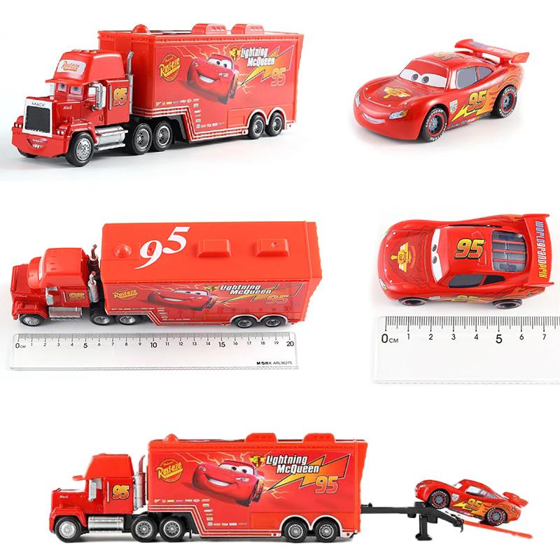 Cars 2 Disney Pixar Racing Series of Toys Lightning McQueen The King Chick Hicks Truck Collector's Edition Model Children's Gift