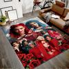 1pc Descendants The Rise of Red2 Design Printed Area Rug Carpet for Bedroom Living Room Home Decor Rugs Mat Non Slip Mat Rug for Bedside