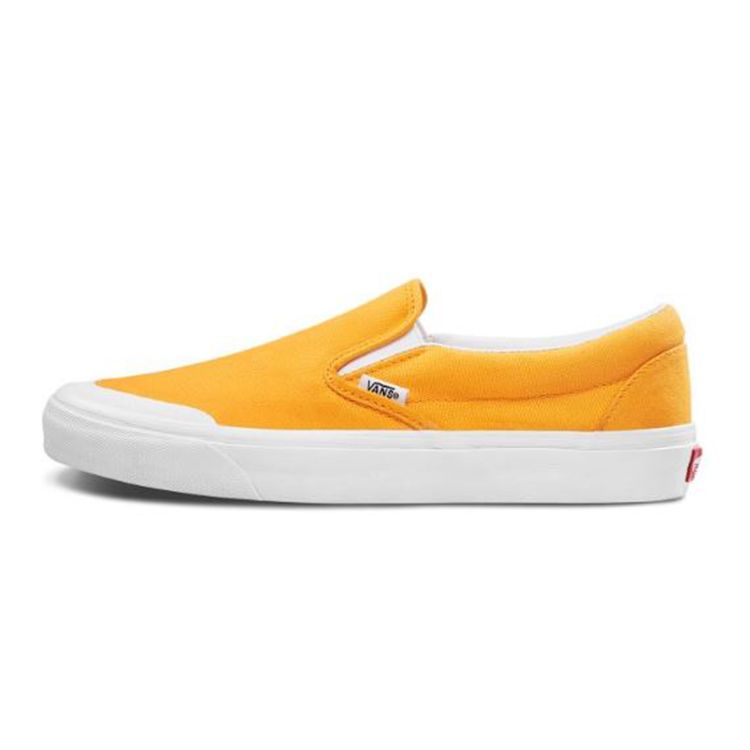 Vans Slip-On Series 138 Retro Street Low-Top Skate Shoes Unisex sneaker Leaf-Yellow VN0A3TKBUVF