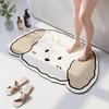 Cartoon Bear Diatom Mud Floor Mat Bathroom Non-Slip Absorbent Foot Mat Household Toilet Quick-Drying Dirt-Resistant Floor Mat