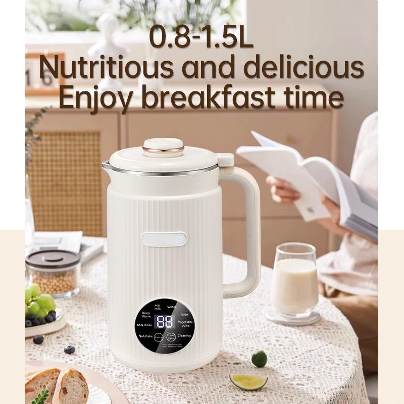 220V/110V Multifunctional Electric Soybean Milk Machine Food Blender Automatic Fruit Juice Maker Water Boiling Kettl Soy