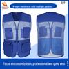 Custom Logo Emergency Management Safety Vest - Multi-Pocket Workwear for Photojournalists