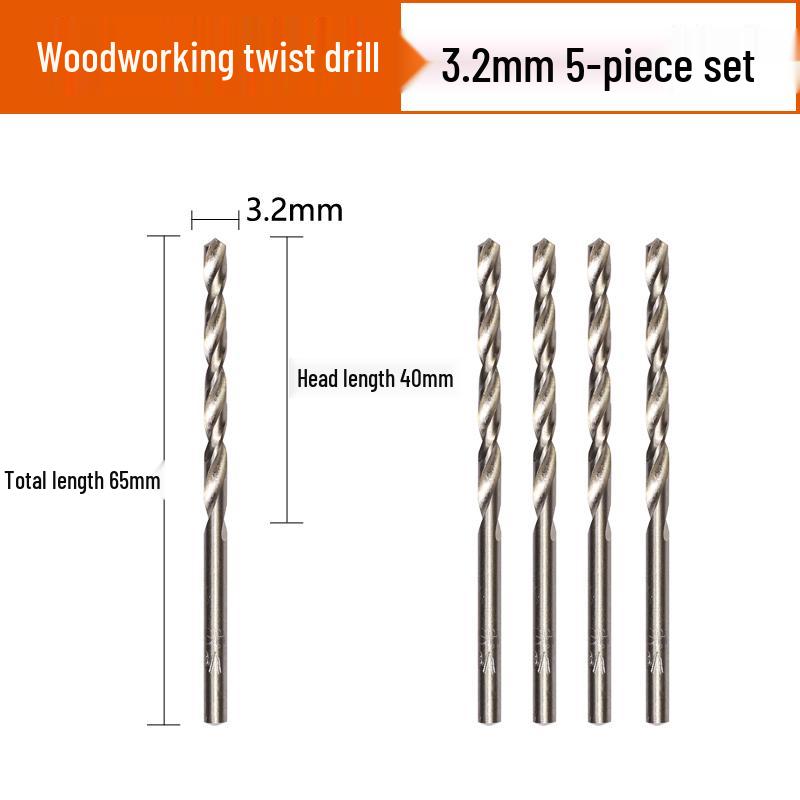 Woodworking Countersink Drill Bit Set: Precision Hole Opener and Screw Hole Beautification Tool.