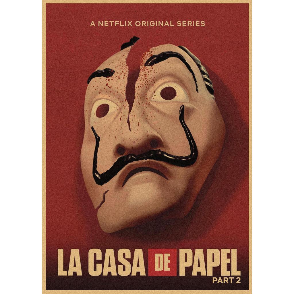 Vintage European & American Movie Posters: Retro Kraft Paper Wall Art for Bar, Cafe, Restaurant Decor.
