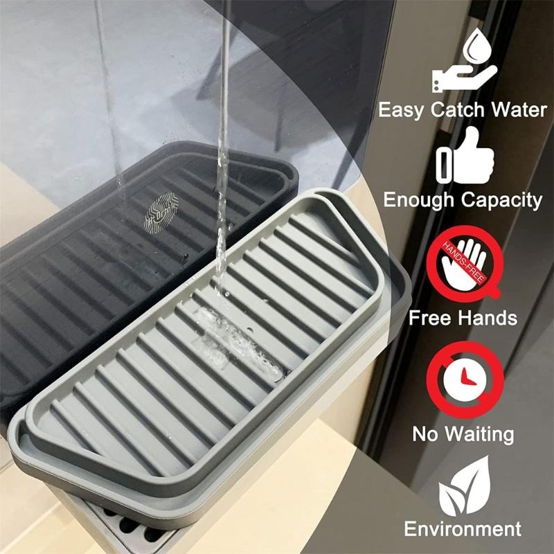 Piastra in Silicone Raccogli Gocce per Frigorifero per Vaschetta Acqua Assorbente Efficiente Tappetino Frigorifero Accessori Elettrodomestici Cucina