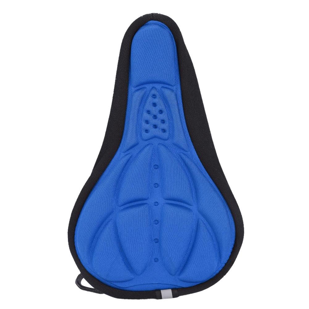 3D Mountain Road Bike Breathable Soft Seat Saddle Cover (Black)