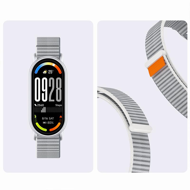 Nylon Strap for Mi Band 10 9 8 Strap Smart Watch Band for Xiaomi Smart Band 8 NFC Strap Miband 9 Correa Replacement Accessories