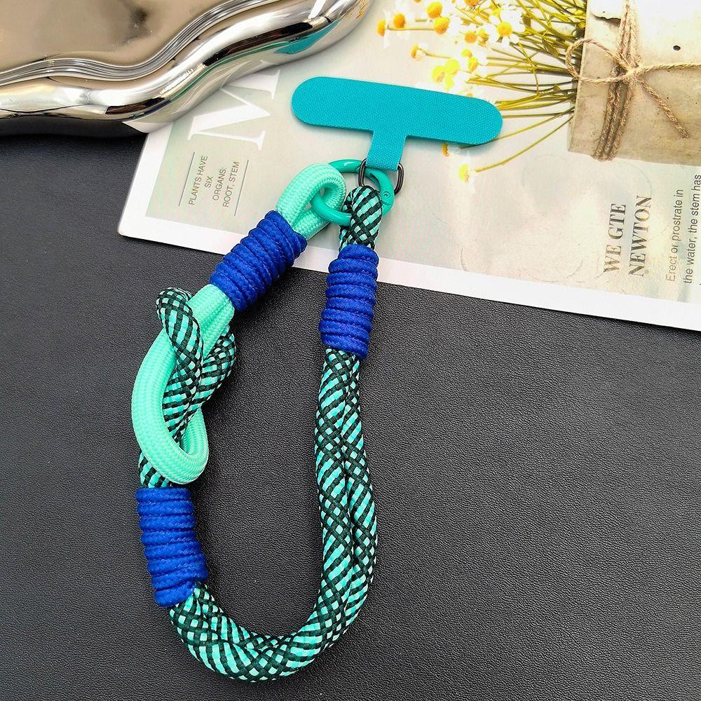Anti-lost Braided Phone Lanyard Handwoven Hanging Cord Camera Hanging Rope  Phone Charm Accessories