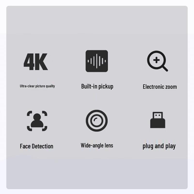 HIKVISION 4K UHD Smart Framing Wide-Angle Video Conference Camera (CN version)