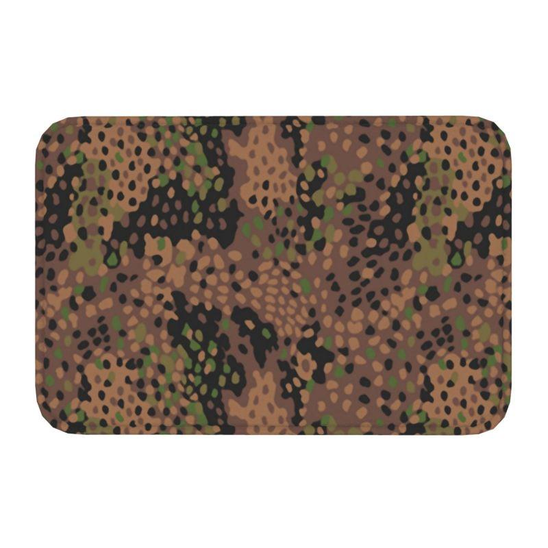 Custom Camouflage Army Air Force Blue Doormat Mat Anti-Slip Military Camo Bathroom Kitchen Garden Rug Carpet 40*60cm