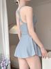 "2023 Women's Sexy Halter Neck One-Piece Swimsuit"