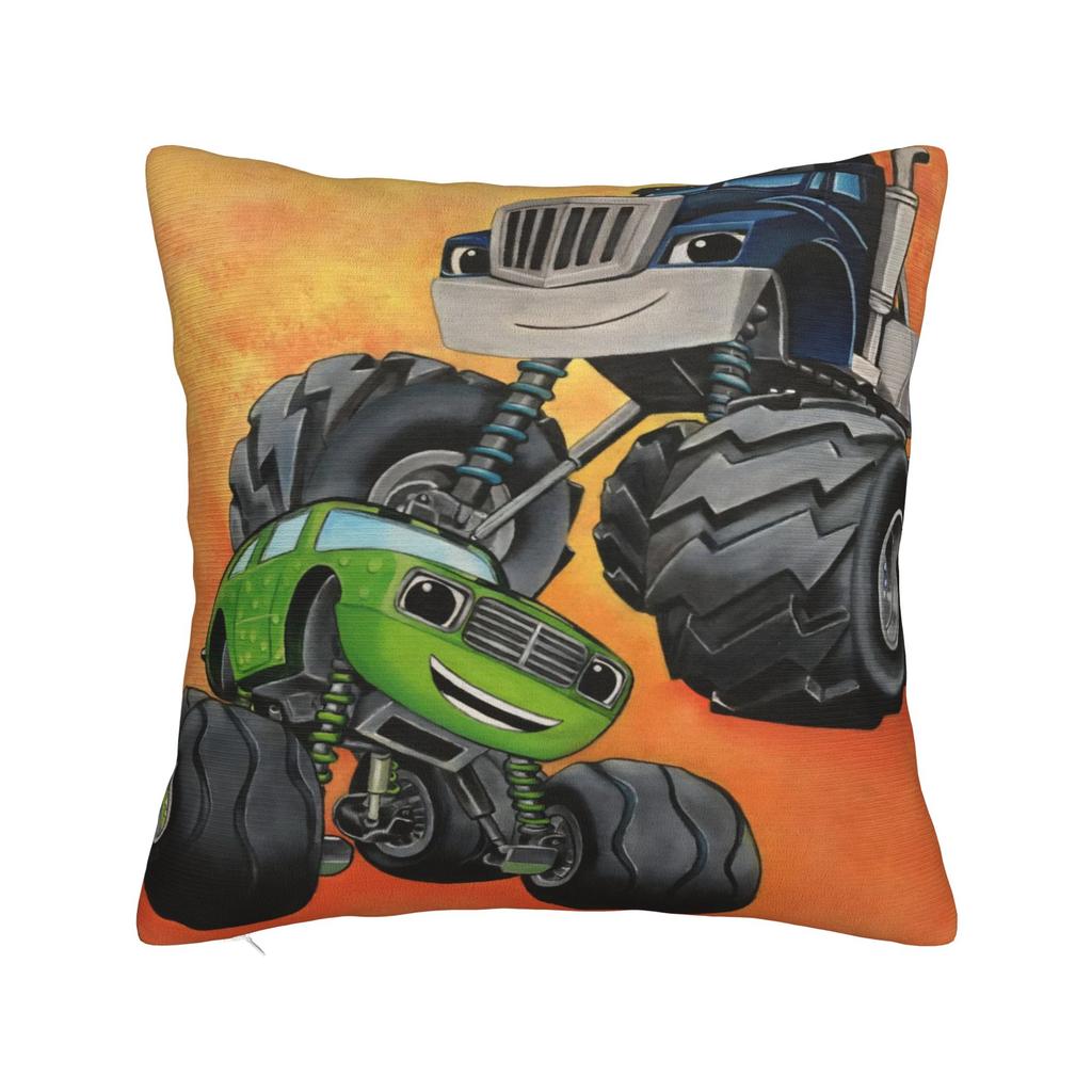 Blaze and the Monster Machines Pillowcase Merch Printed Cushion Cover Decor Throw Pillow Case Cover Home MultiSize