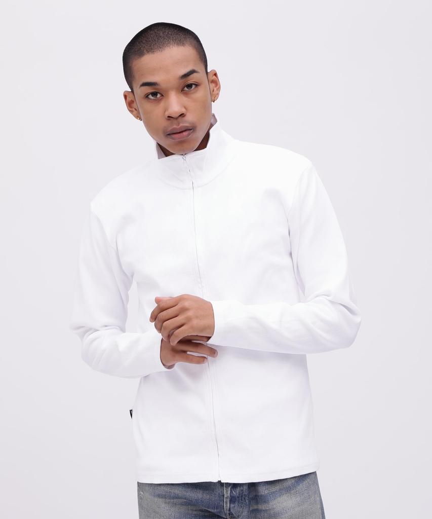 AVIREX DAILY STAND ZIP RIB JACKET 6153642 XL white