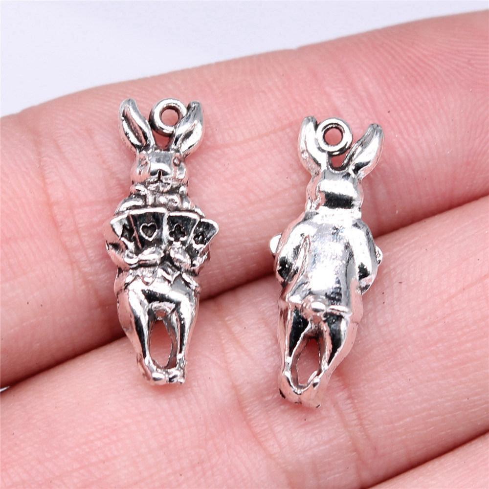 Charms Pig Sheep Cow Rabbit Pendants Wedding Jewelry Findings QC099