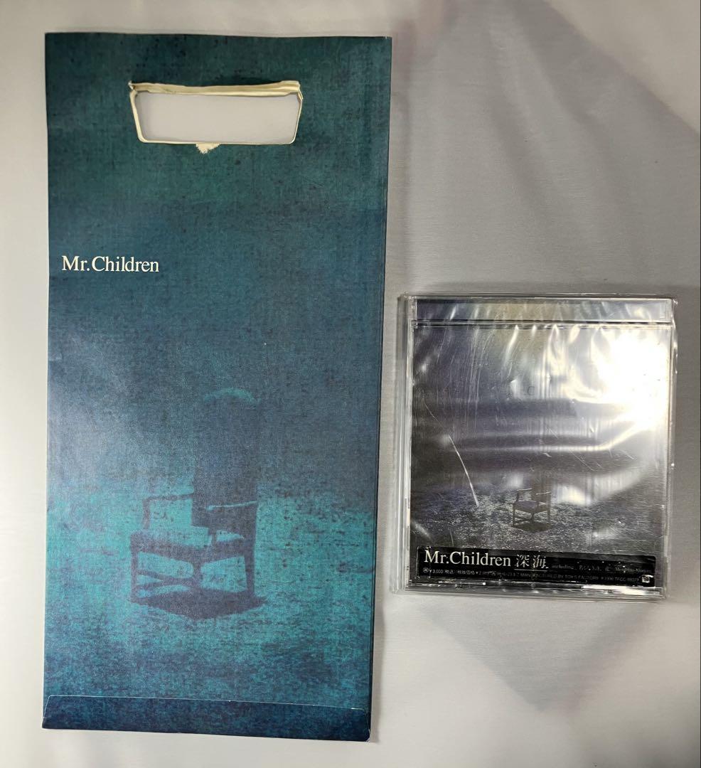

[USED] Mr.Children Deep Sea CD Mr.Children At the time, paper CD case limited to purchasers included