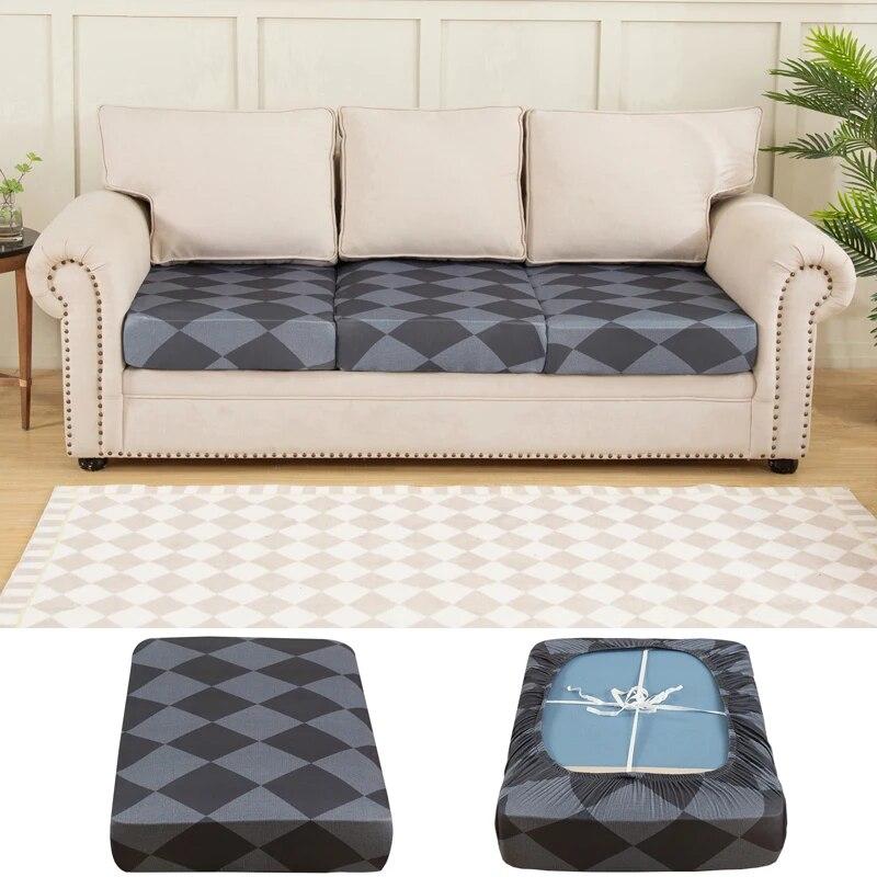 String Printed Sofa Seat Cover Sofa Slipcovers  Soft Stretch Elastic Funiture Protector For Pets