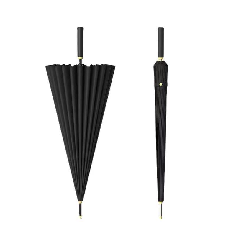 Jiepin Automatic 24-Rib Double Business Stick Umbrella