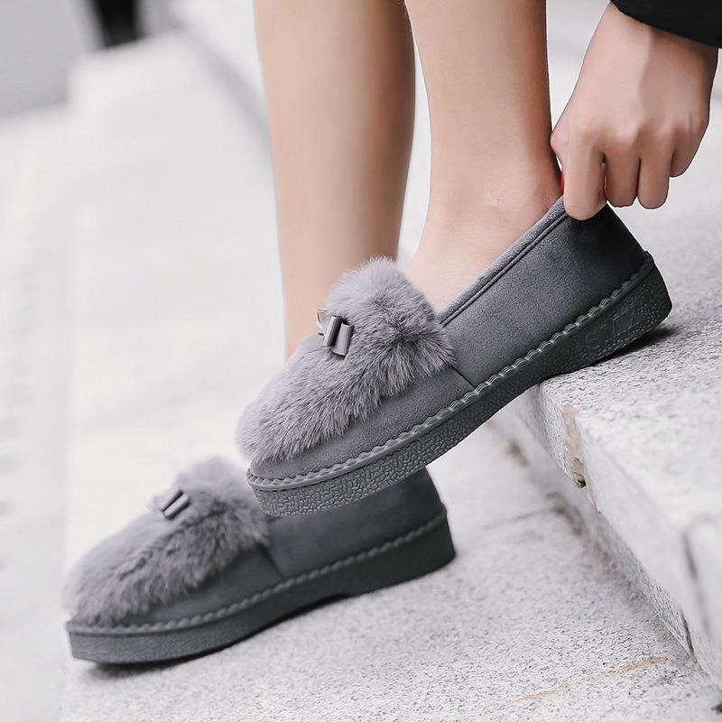 Stock cotton slippers women's confinement shoes autumn and winter bags and postpartum household indoor thick-soled non-slip cute cotton shoes