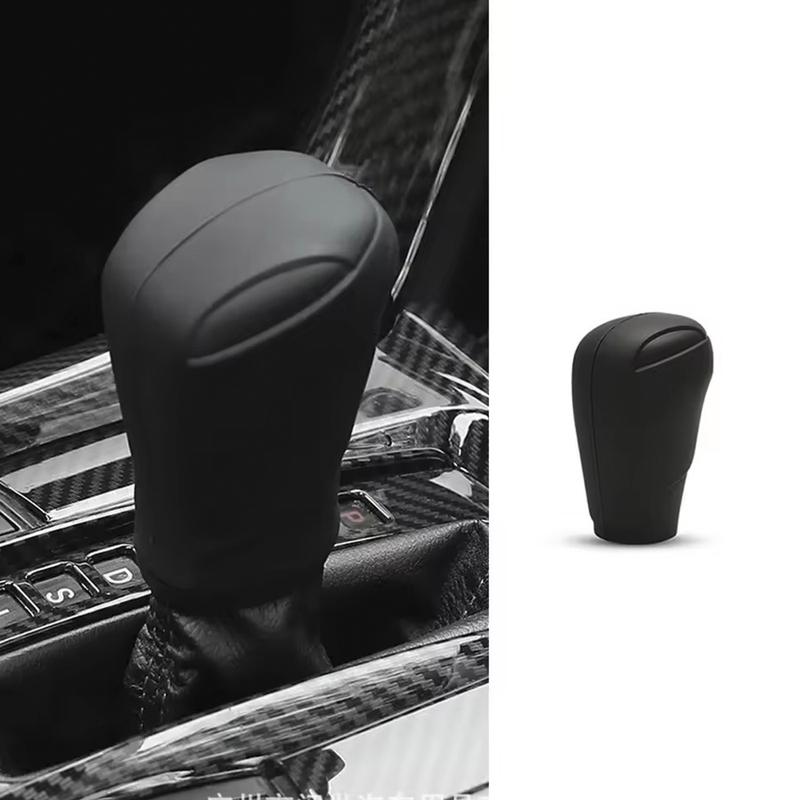 1PCS Car Anti Slip Silicone Gear Lever Cover,Handbrake Button Accessories,Handle Cover Decoration,For Mazda3 Axela CX4 CX5 CX8