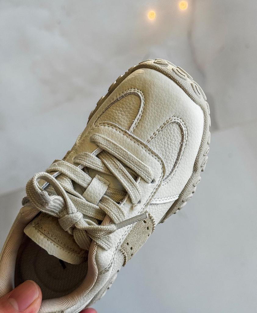 Wiosna 2026 Modne Wszechstronne Antypoślizgowe Niemieckie Buty Treningowe dla Dzieci - Unisex Prawdziwa Skóra Codzienne Sportowe Trampki