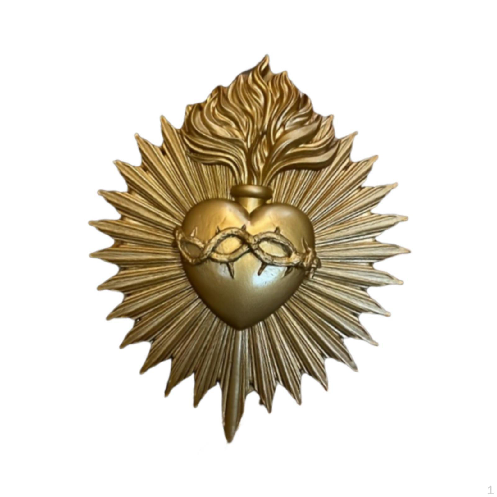 

Gothic Wall Hanging Ornament for Living Space золотой