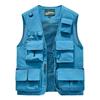 Men's Quick-Dry Multi-Pocket Vest for Fishing, Outdoor Work, Photography, and More - Plus Size Available