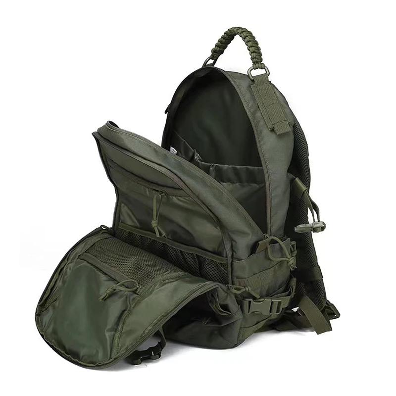 Men Military Tactical Backpack Outdoor Water-Repellent Camping Hunting Trekking Sport Bag Softback Large Capacity Army Molle Rucksack