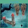 Halloween Prop Fake Hand Props Film Shooting Props Single Fake Hand Super Cute Foreign Trade Exclusive Body Props